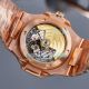 Swiss Replica Patek Philippe Nautilus 5711 Rose Gold Watch White Dial Diamond Bezel (8)_th.jpg